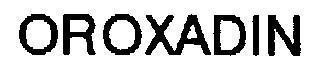Mẫu nhãn hiệu OROXADIN