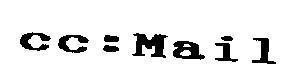 Mẫu nhãn hiệu CC : MAIL