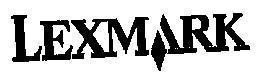 Mẫu nhãn hiệu LEXMARK
