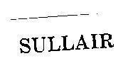 Mẫu nhãn hiệu SULLAIR