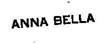 Mẫu nhãn hiệu ANNA BELLA