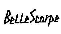 Mẫu nhãn hiệu BELLE SCORPE