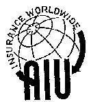 Mẫu nhãn hiệu AIU INSURANCE WORLDWIDE