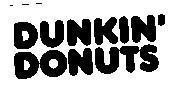 Mẫu nhãn hiệu DUNKIN DONUTS