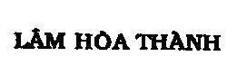 Mẫu nhãn hiệu Lâm Hoà Thành