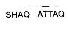 Mẫu nhãn hiệu SHAQ ATTAQ
