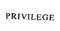 Mẫu nhãn hiệu PRIVILEGE