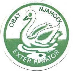 Mẫu nhãn hiệu OBAT NJAMOEK EXTER MINATOR