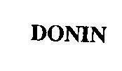 Mẫu nhãn hiệu DONIN