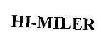 Mẫu nhãn hiệu HI MILER