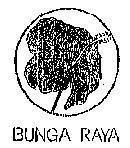 Mẫu nhãn hiệu BUNGA RAYA