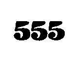 Mẫu nhãn hiệu 555