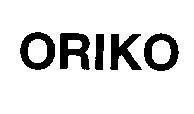 Mẫu nhãn hiệu ORIKO