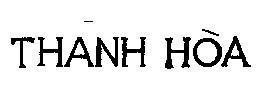 Mẫu nhãn hiệu Thanh Hoà