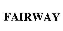 Mẫu nhãn hiệu FAIRWAY