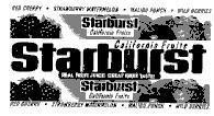 Mẫu nhãn hiệu STARBURST