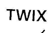 Mẫu nhãn hiệu TWIX