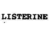 Mẫu nhãn hiệu listerine