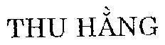Mẫu nhãn hiệu Thu Hằng