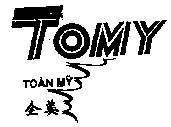 Mẫu nhãn hiệu TOMY Toàn Mỹ