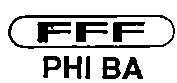 Mẫu nhãn hiệu FFF Phi Ba