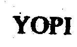 Mẫu nhãn hiệu YOPI