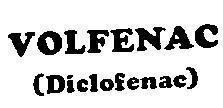 Mẫu nhãn hiệu VOLFENAC DICLOFENAC - số đơn VN-4-1993-15463
