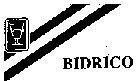 Mẫu nhãn hiệu BIDRICO