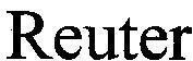 Mẫu nhãn hiệu REUTER