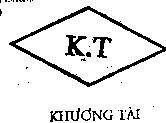 Mẫu nhãn hiệu KT Khương tài