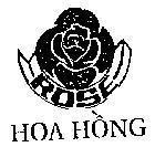 Mẫu nhãn hiệu Hoa Hồng ROSE