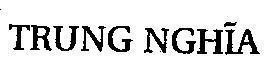 Mẫu nhãn hiệu Trung Nghĩa