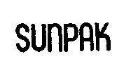 Mẫu nhãn hiệu SUNPAK