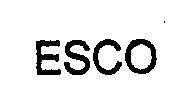 Mẫu nhãn hiệu ESCO