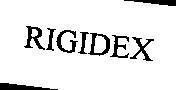 Mẫu nhãn hiệu RIGIDEX