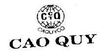 Mẫu nhãn hiệu Cao Quy Caquyco CQCT
