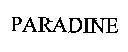 Mẫu nhãn hiệu PARADINE
