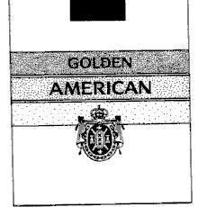 Mẫu nhãn hiệu GOLDEN AMERICAN