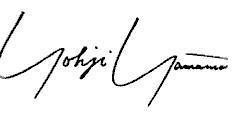 Mẫu nhãn hiệu YOHJI YAMAMOTO