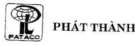 Mẫu nhãn hiệu Phát Thành PT FATACO