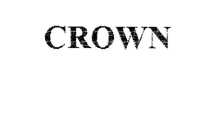 Mẫu nhãn hiệu CROWN