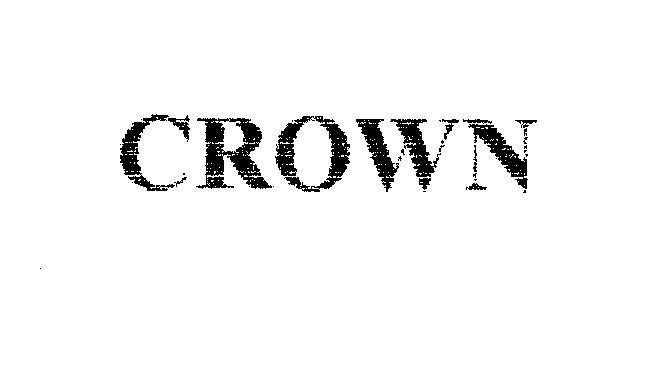Mẫu nhãn hiệu CROWN