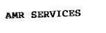 Mẫu nhãn hiệu AMR SERVICES