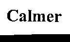 Mẫu nhãn hiệu CALMER