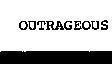 Mẫu nhãn hiệu OUTRAGEOUS