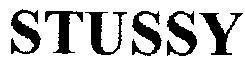 Mẫu nhãn hiệu STUSSY
