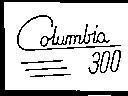 Mẫu nhãn hiệu COLUMBIA 300