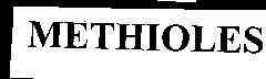 Mẫu nhãn hiệu METHIOLES