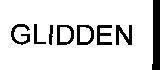 Mẫu nhãn hiệu GLIDDEN