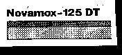 Mẫu nhãn hiệu NOVAMOX-125 DT